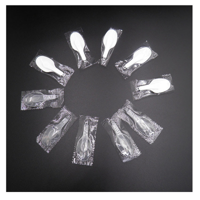ゼリーのための長さ21.8mm Plastic Yogurt Spoon Folding PP Transparent Ordorless