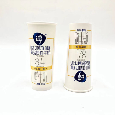 単一のWall Custom Logo Ice Cream 6oz Yogurt Packaging Cup Deform Proof Antiwear