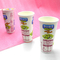 4oz 5oz Frozen Yogurt Paper Cups Ice Cream Foil Seal Lid Odorless