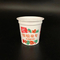 袖Label Plastic Yogurt Cup Ice Cream Cups With Lids 3oz