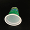 350ml白い子供の使い捨て可能なプラスチック アイス クリームのコップの注文の印刷のヨーグルト