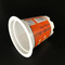 注文のPrinting Cold Drink Plastic Yogurt Cup 10oz 320ml Precut Lid