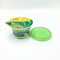緑16 Oz Frozen Plastic Yogurt Cups Anti Chapping 8g Weight