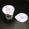 38mic 7.4cm Foil Yogurt Lids Recyclable Anti Acid For Plastic Cup Retain Freshness
