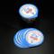 40ミクロン98mm Yogurt Foil Lid Disposable Roundness Pre CutのPE Film